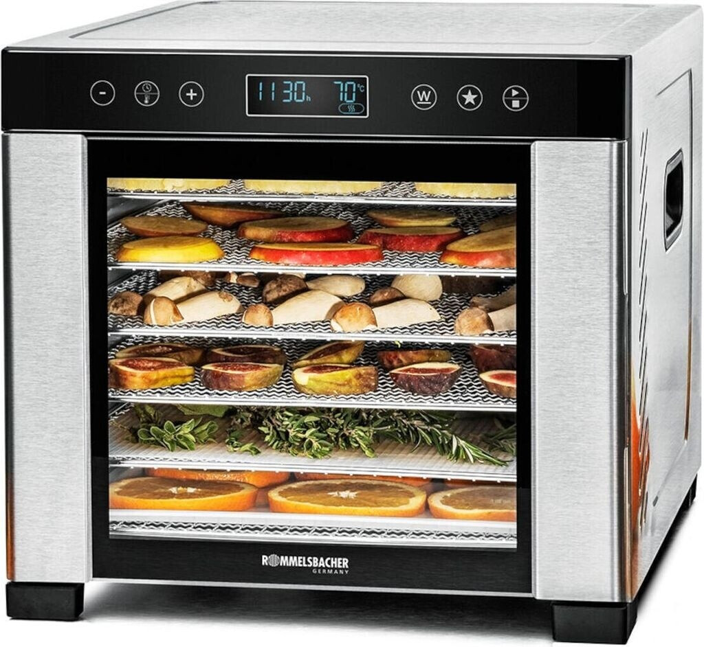 خشک‌ کن میوه روملزباخر آلمان Rommelsbacher DA 950 - با ۶ سینی بزرگ و کنترل دما